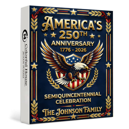 U.S. 250th Anniversary | 1000-Piece Wooden Jigsaw Puzzle