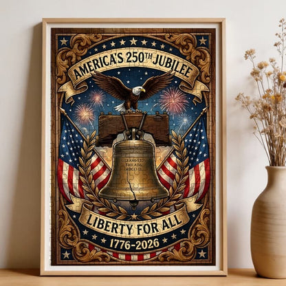 U.S. 250th Anniversary | 1000-Piece Wooden Jigsaw Puzzle