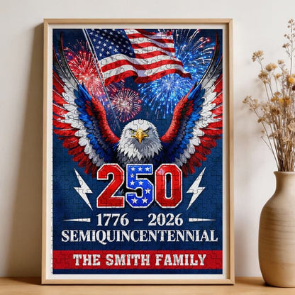 U.S. 250th Anniversary | 1000-Piece Wooden Jigsaw Puzzle