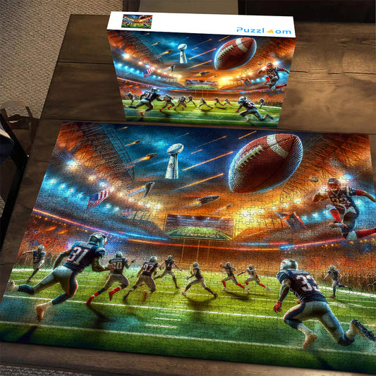New England Patriots NFL | 1000-Piece Wooden Jigsaw Puzzle