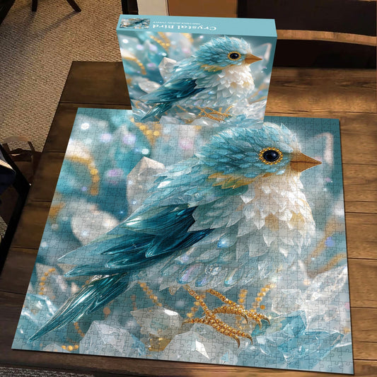 Crystal Bird Wooden Jigsaw Puzzle 1000 Pieces