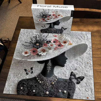 Floral Muse Jigsaw Puzzle 1000 Piece