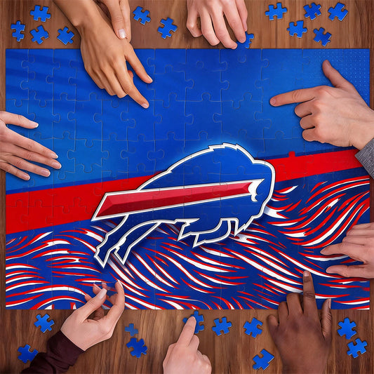 Buffalo Bills NFL | 1000-Piece Wooden Jigsaw Puzzle
