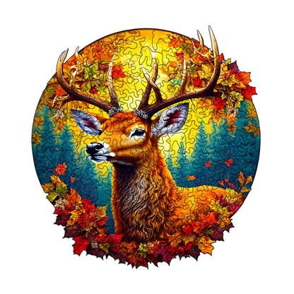 Noble Stag - Wooden Jigsaw Puzzle