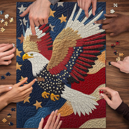 Stellar Eagle Wooden Jigsaw Puzzle 1000 Pieces