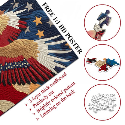 Stellar Eagle Wooden Jigsaw Puzzle 1000 Pieces