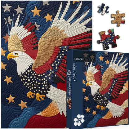 Stellar Eagle Wooden Jigsaw Puzzle 1000 Pieces