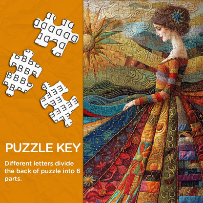 Woven Sunshine Wooden Jigsaw Puzzle 1000 Pieces