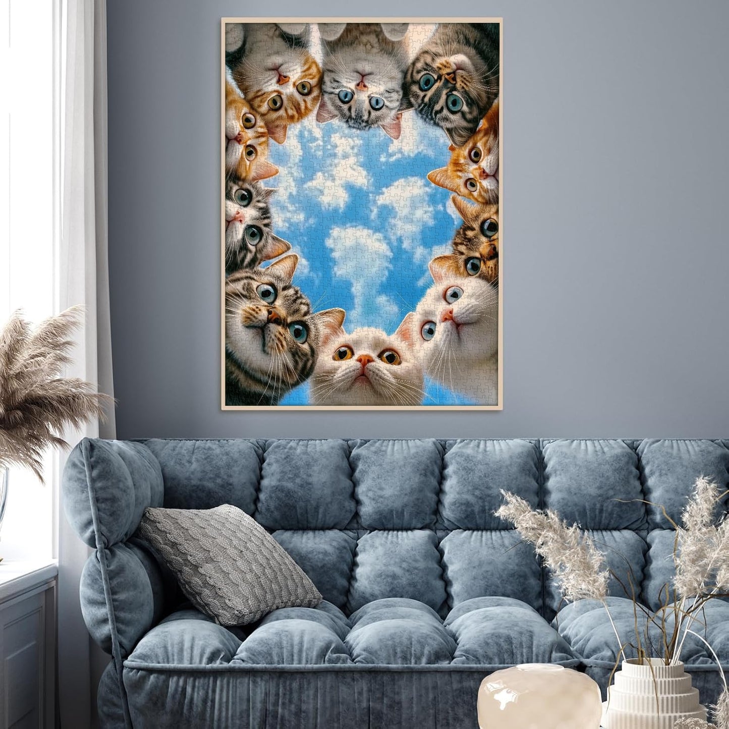 Funny Cats Wooden Jigsaw Puzzle 1000 Pcs