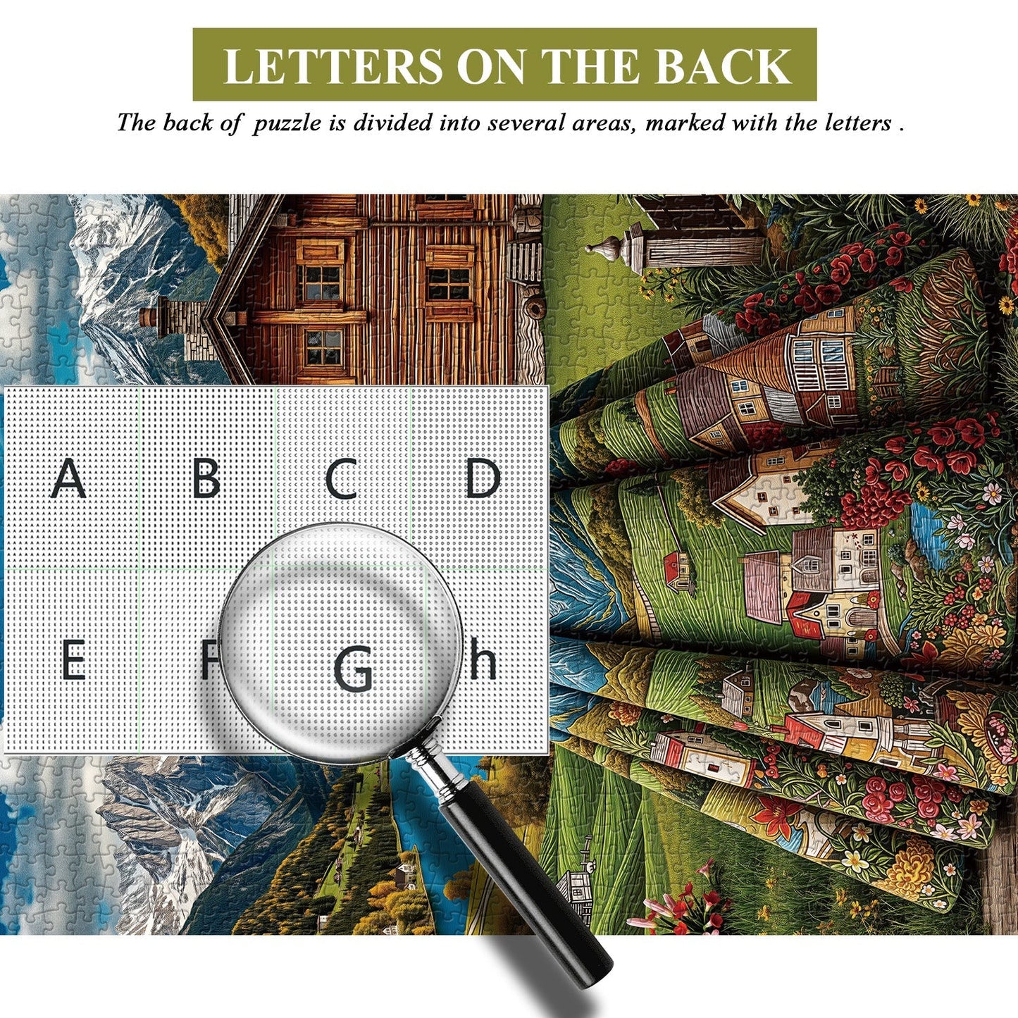 Scenic Lady | 1000-Piece Wooden Jigsaw Puzzle