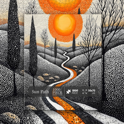 Sun Path | 1000-Piece Wooden Jigsaw Puzzle