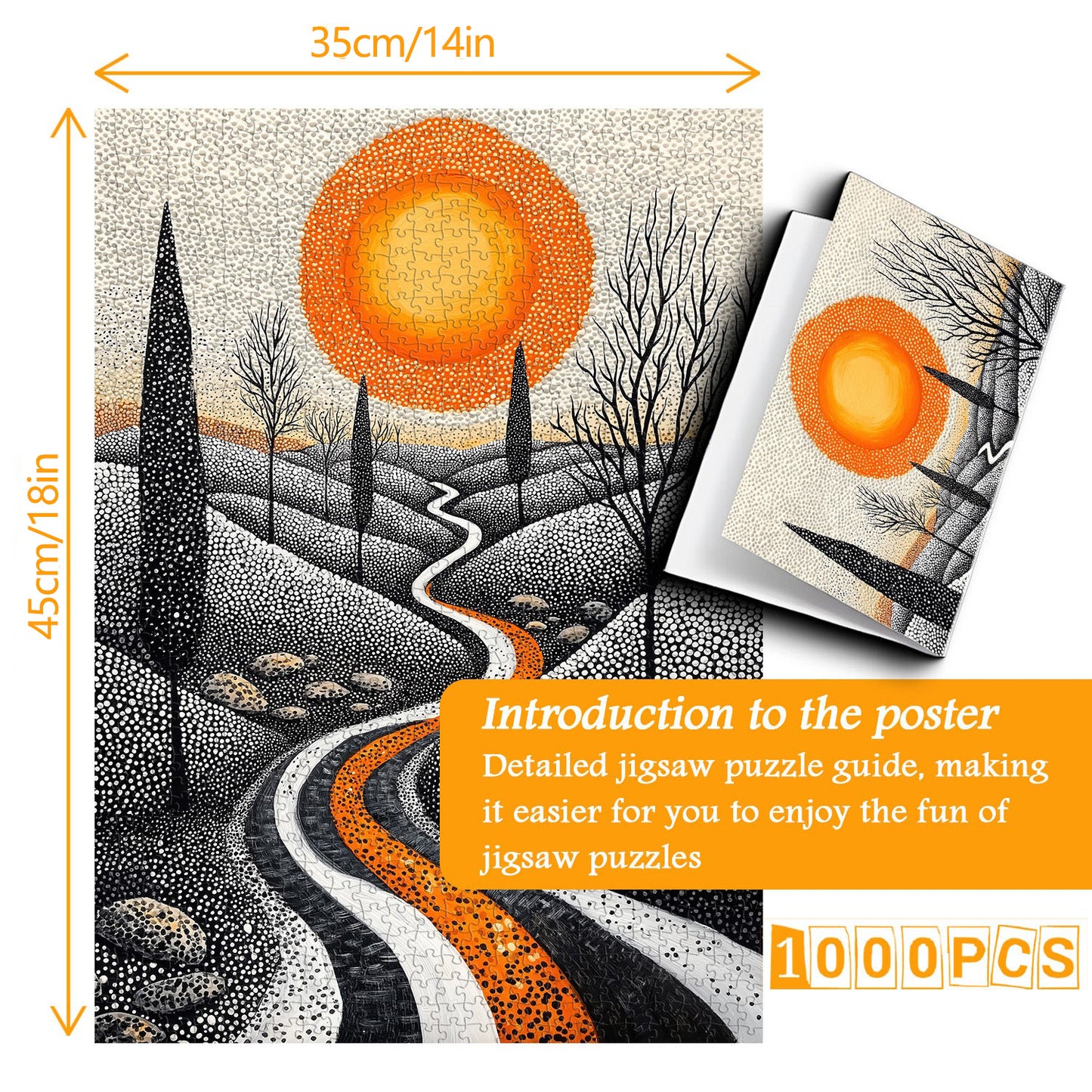 Sun Path | 1000-Piece Wooden Jigsaw Puzzle