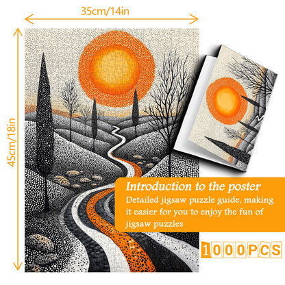 Sun Path | 1000-Piece Wooden Jigsaw Puzzle