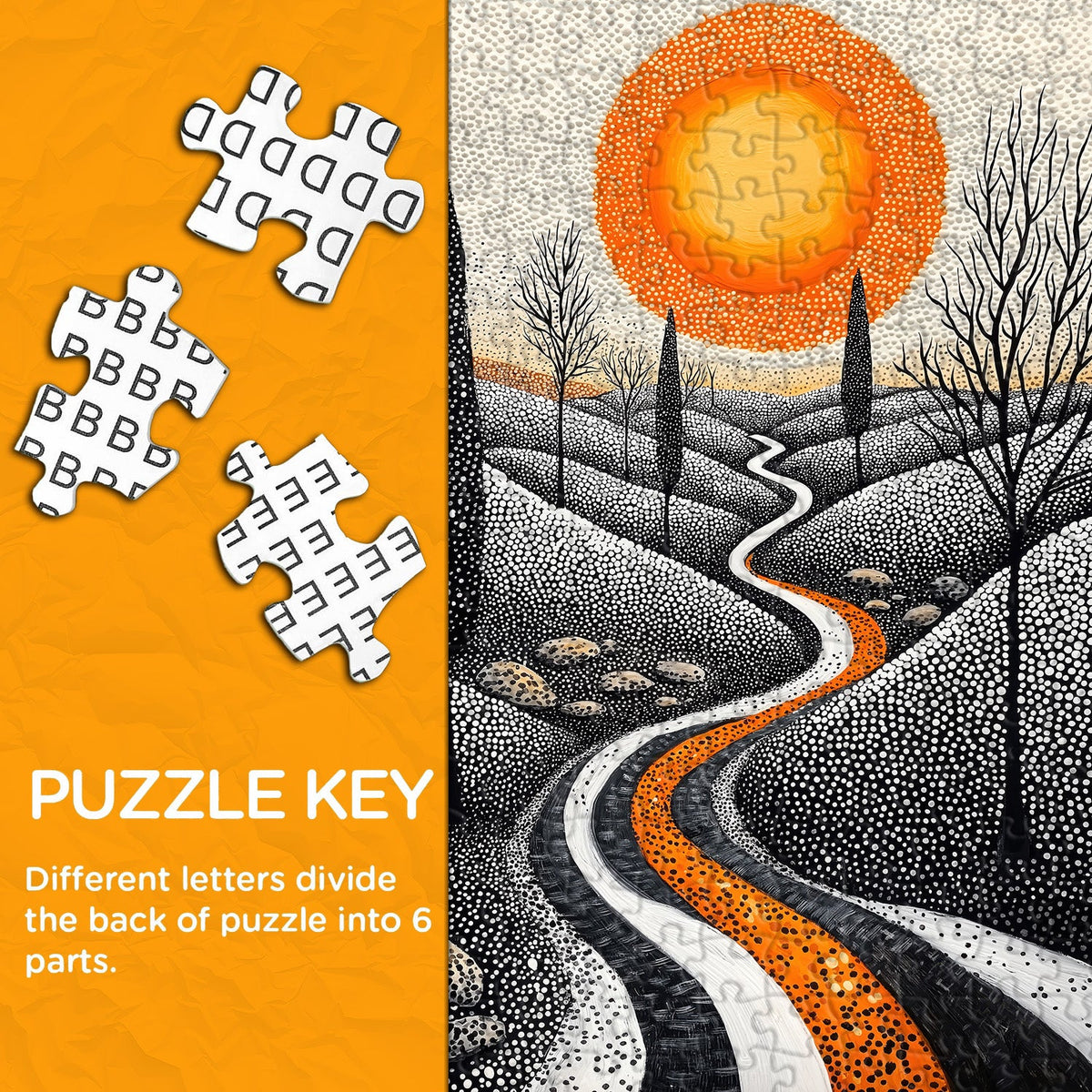 Sun Path | 1000-Piece Wooden Jigsaw Puzzle – Puzzloom
