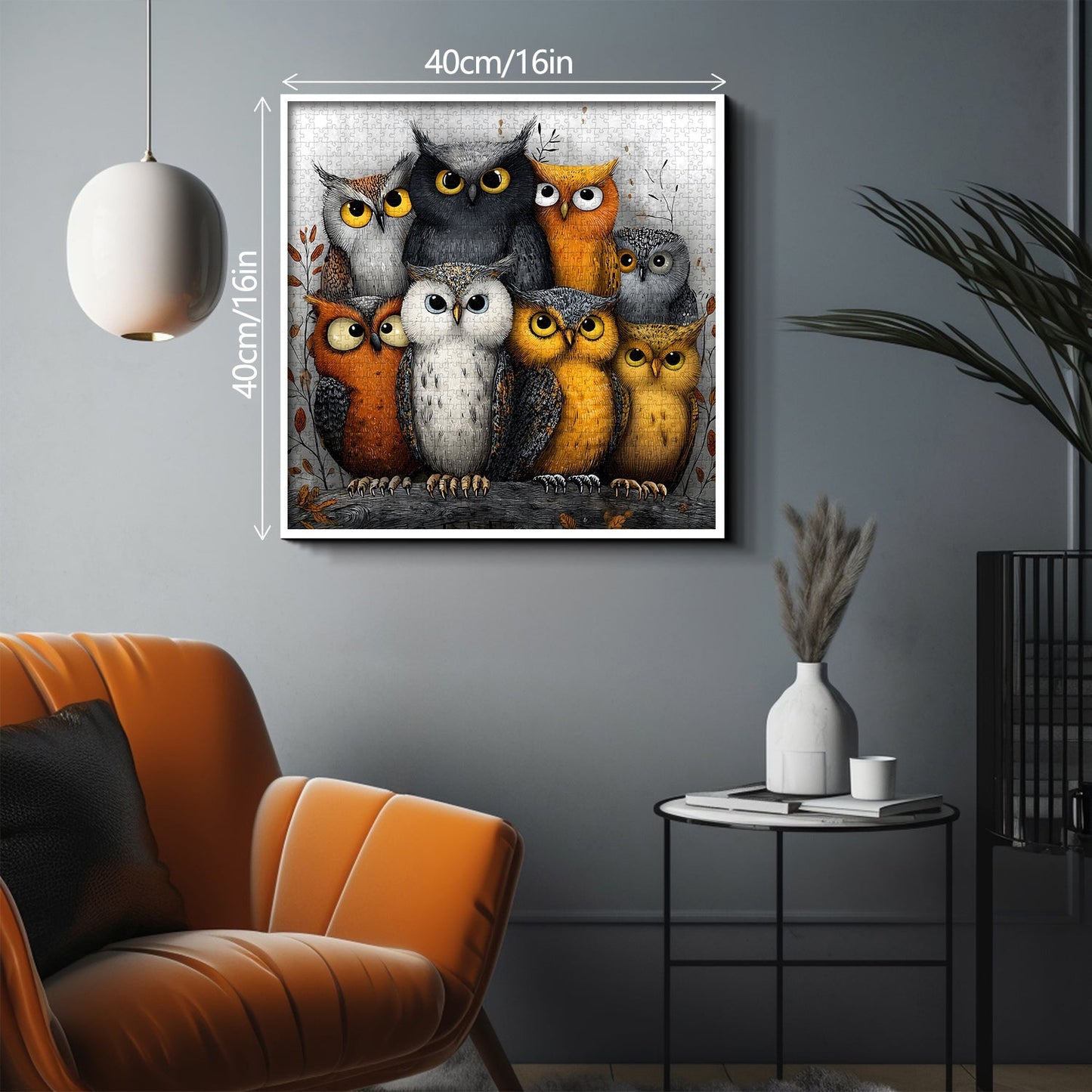 Whimsical Owls | 1000-Piece Wooden Jigsaw Puzzle