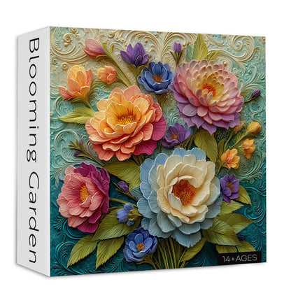 Blooming Garden | 1000-Piece Wooden Jigsaw Puzzle