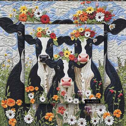 Pasture Cows | 1000-Piece Wooden Jigsaw Puzzle