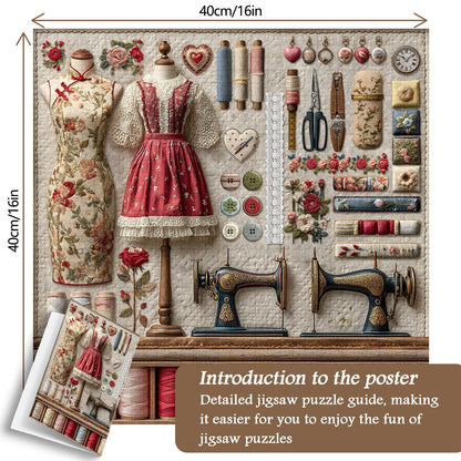 Tailor's Treasures | 1000 Pcs Wooden Jigsaw Puzzle