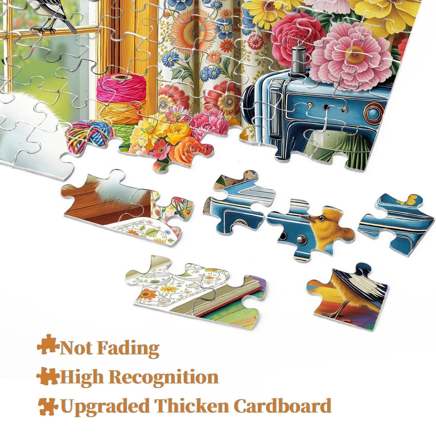 Weave Spring | 1000-Piece Wooden Jigsaw Puzzle