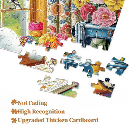 Weave Spring | 1000-Piece Wooden Jigsaw Puzzle