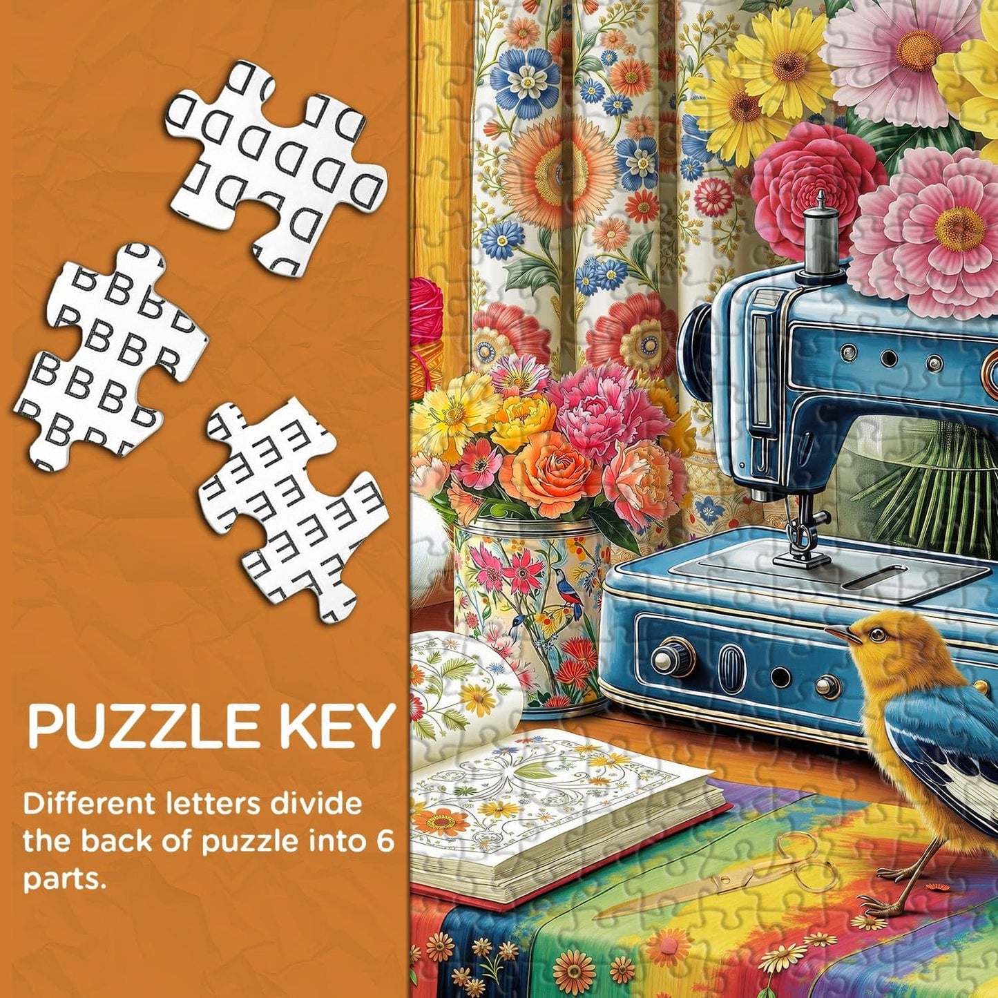 Weave Spring | 1000-Piece Wooden Jigsaw Puzzle