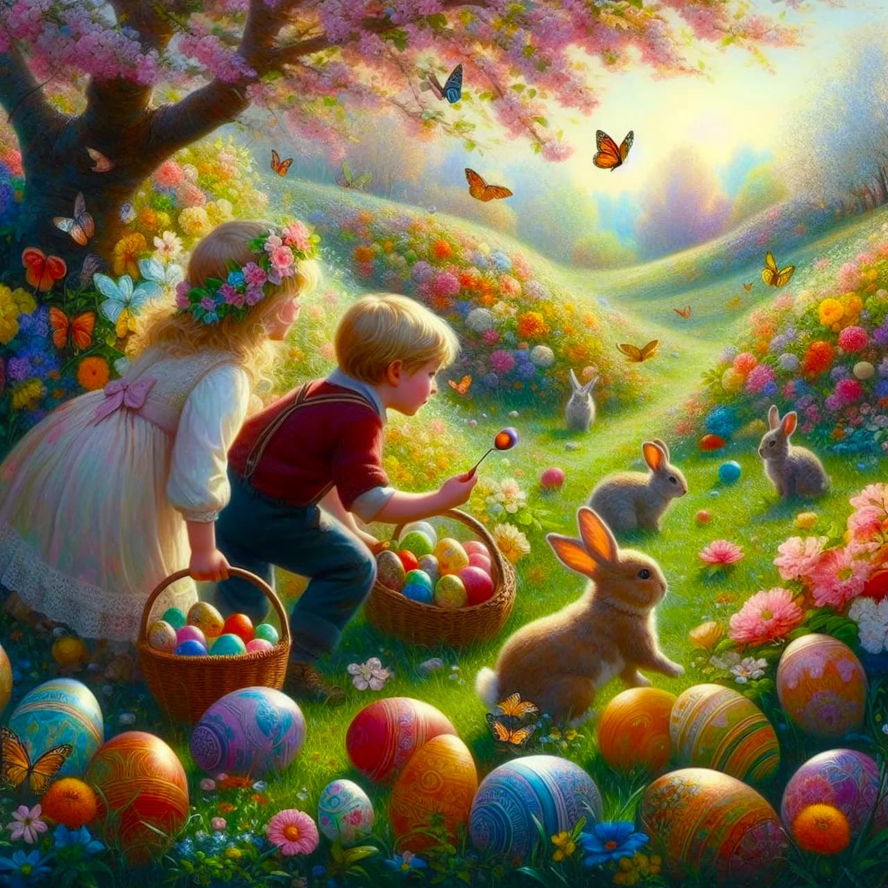Easter Paradise | 1000-Piece Wooden Jigsaw Puzzle