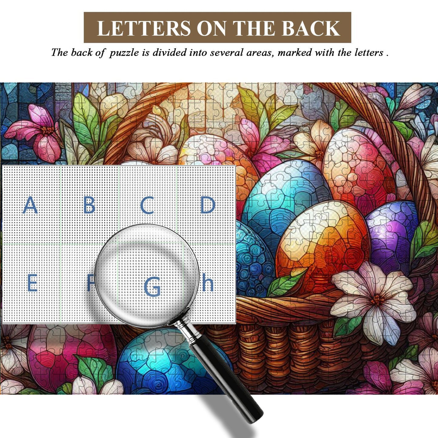 Easter Basket | 1000-Piece Wooden Jigsaw Puzzle