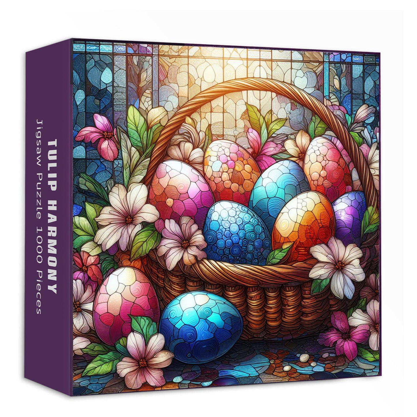 Easter Basket | 1000-Piece Wooden Jigsaw Puzzle