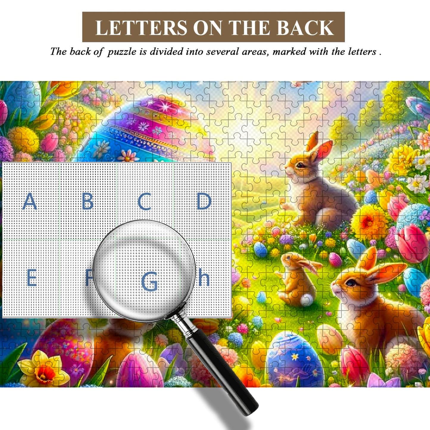 Happy Easter Day | 1000-Piece Wooden Jigsaw Puzzle