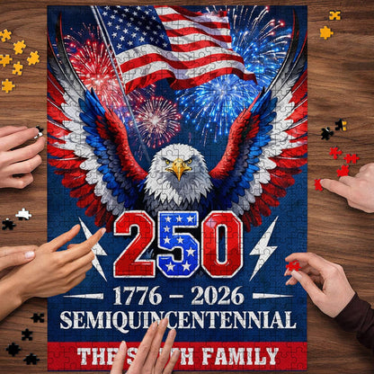 U.S. 250th Anniversary | 1000-Piece Wooden Jigsaw Puzzle