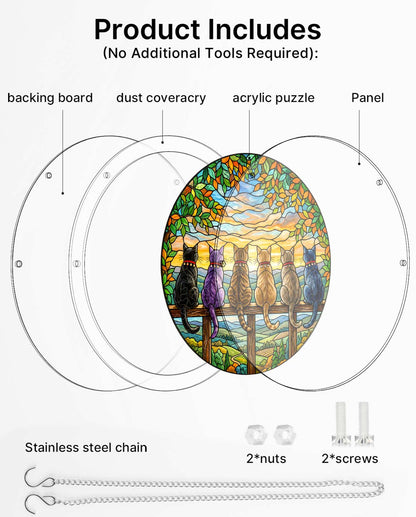 Horizon Watchers Puzzle Suncatcher