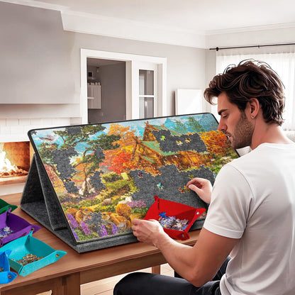 1000 Pieces Portable Jigsaw Puzzle Board