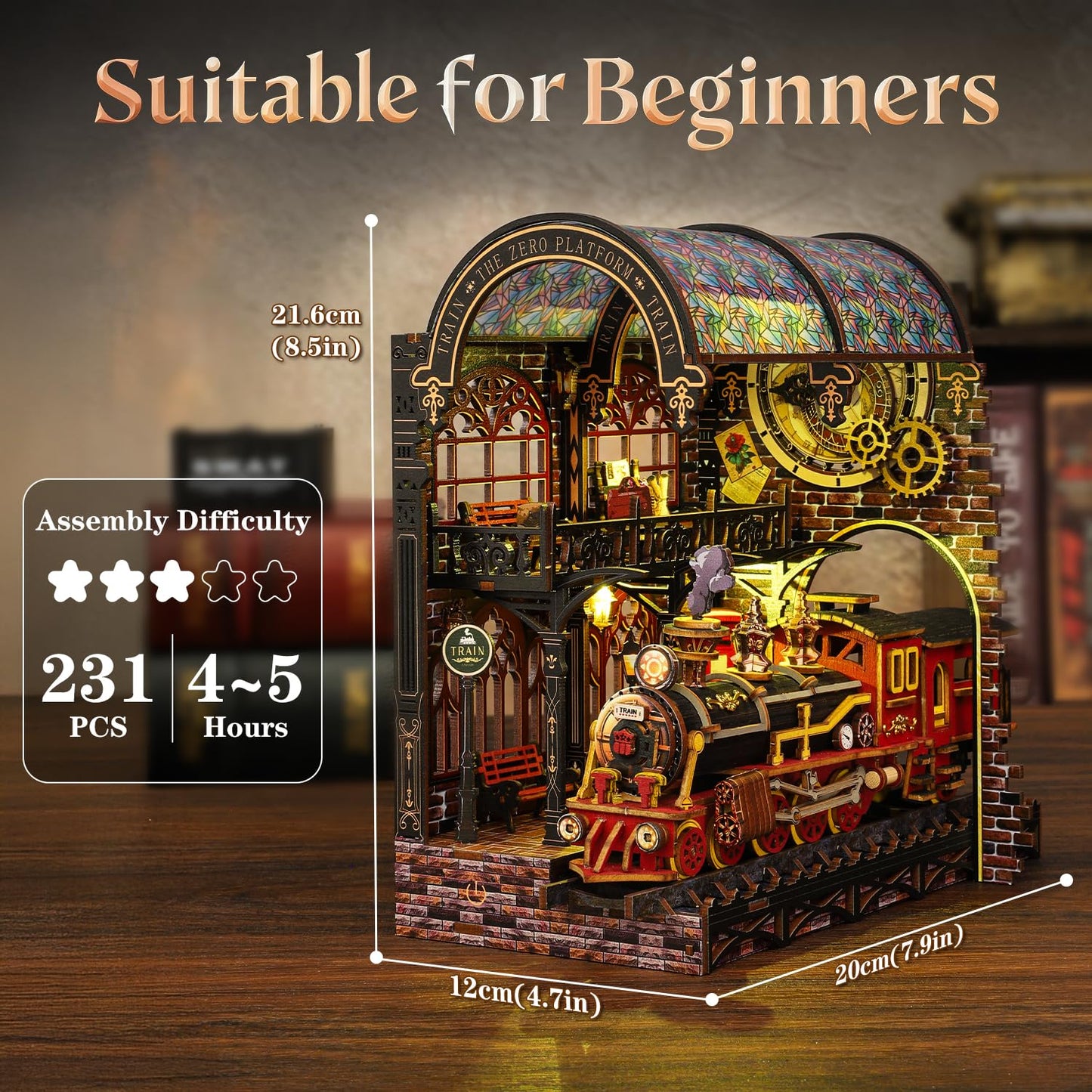 Zero Platform Book Nook Kit for Adults