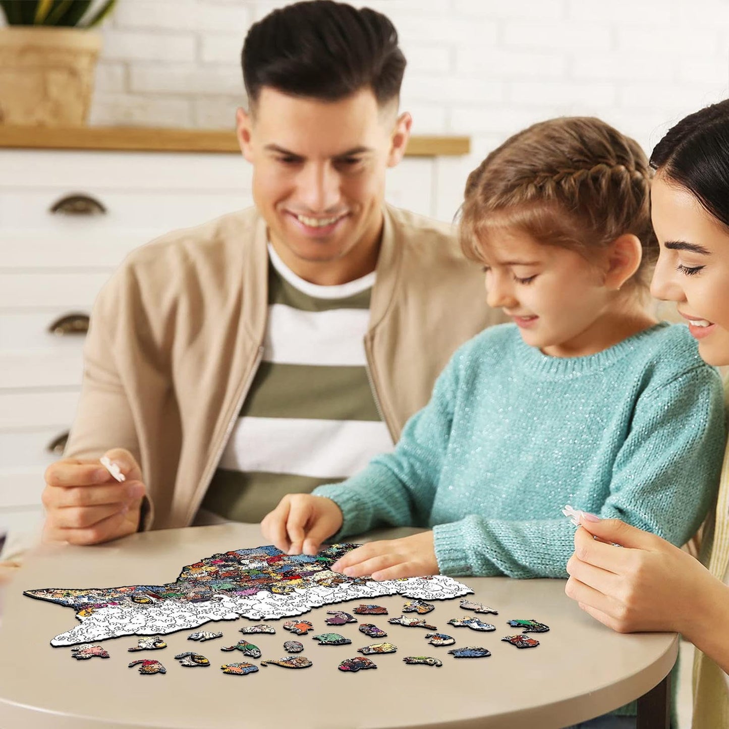 2-in-1 Cat Puzzle Money Saving Box