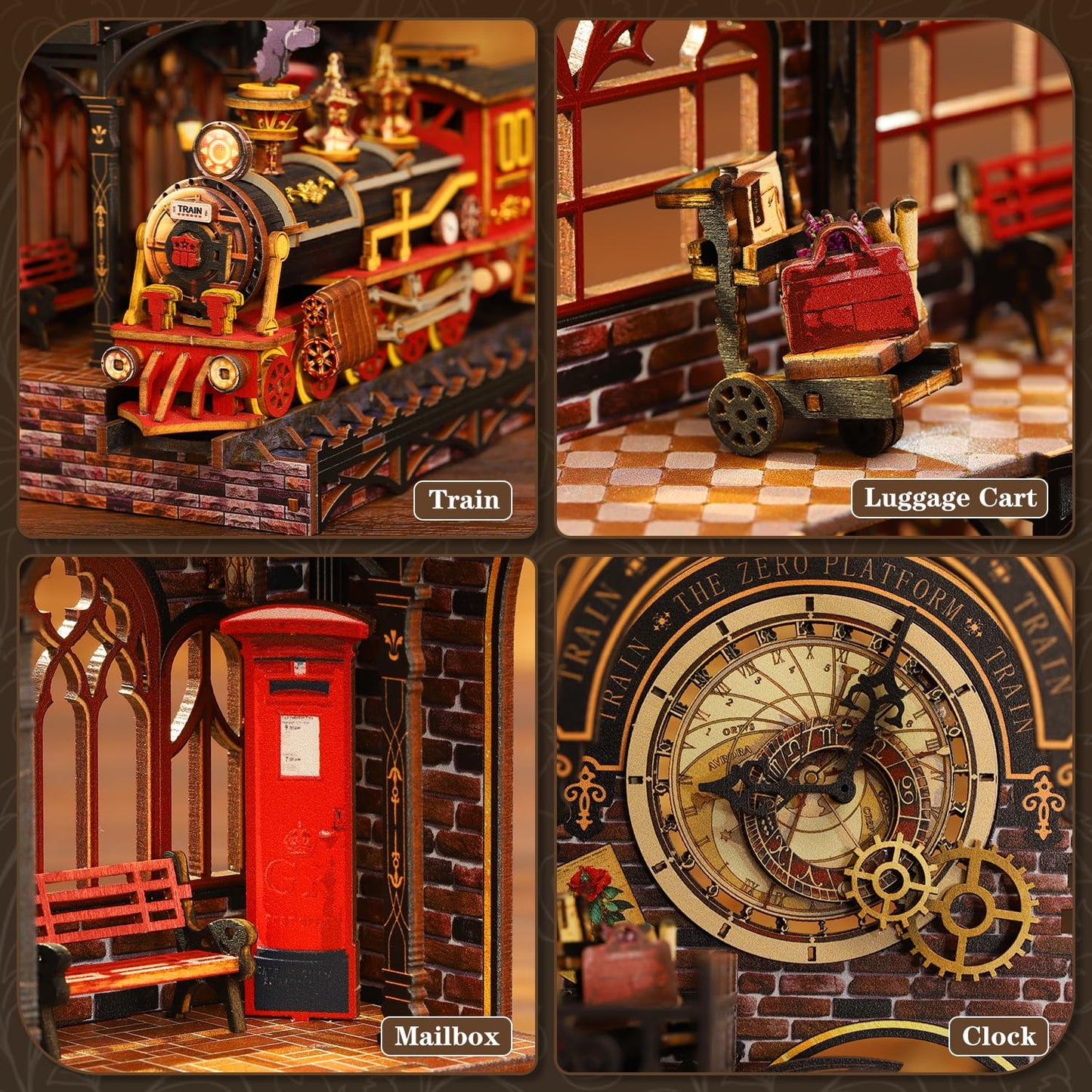 Zero Platform Book Nook Kit for Adults