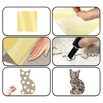 2-in-1 Cat Puzzle Money Saving Box