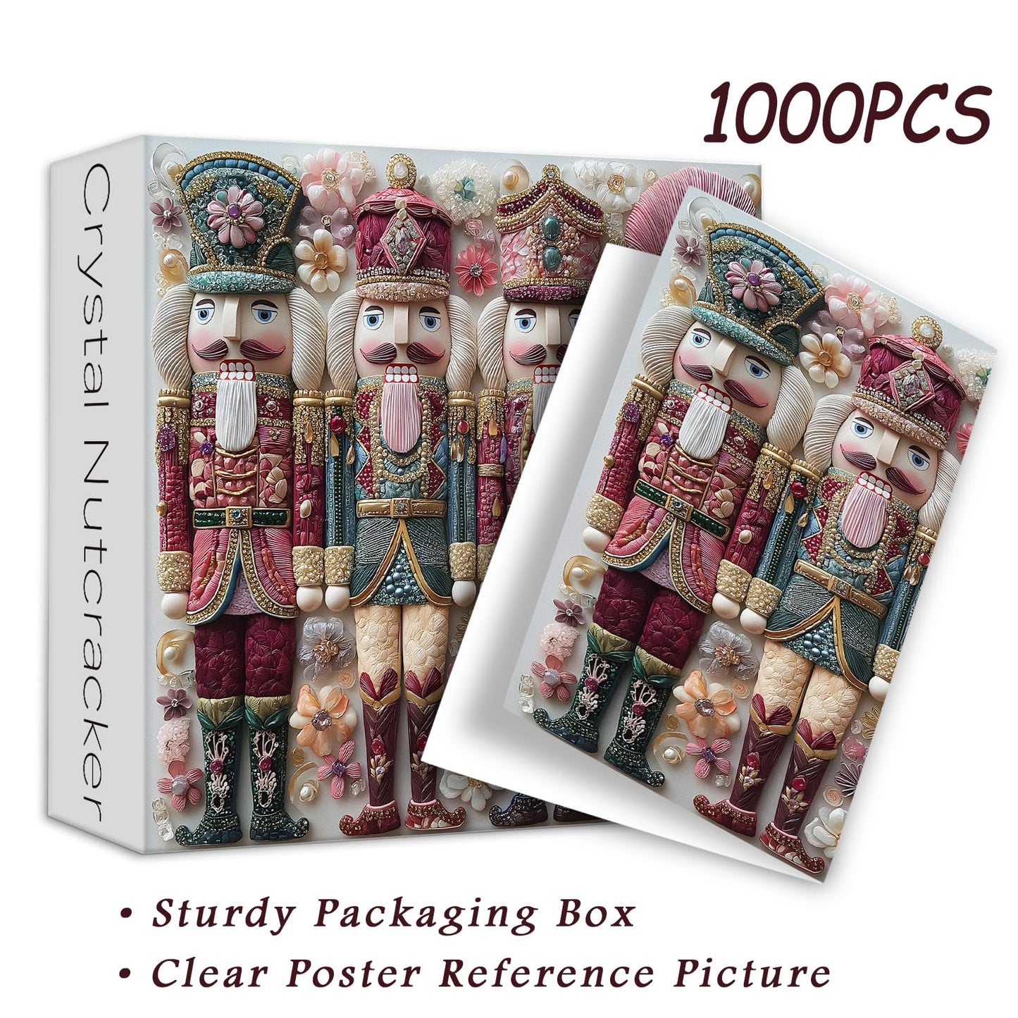 Crystal Nutcracker Puzzles for Adults 1000 Pieces