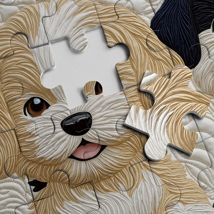 Funny Puppy Puzzles Jigsaw Puzzle 1000 Pieces for Adults