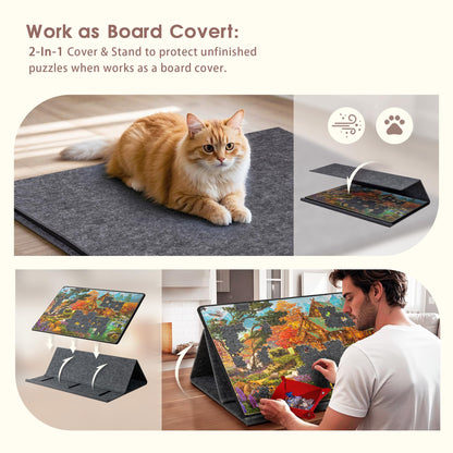 1000 Pieces Portable Jigsaw Puzzle Board