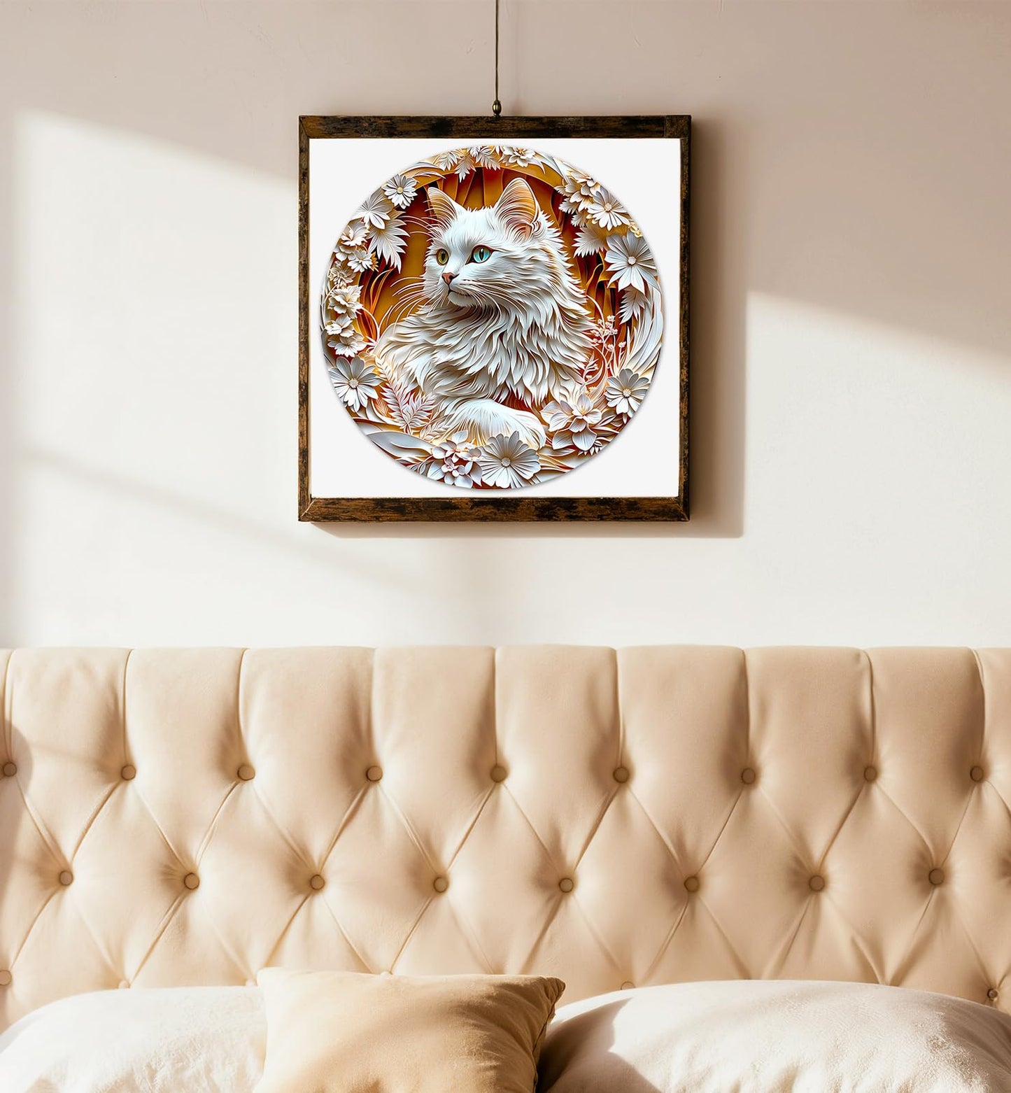 3D Cat Wooden Jigsaw Puzzle