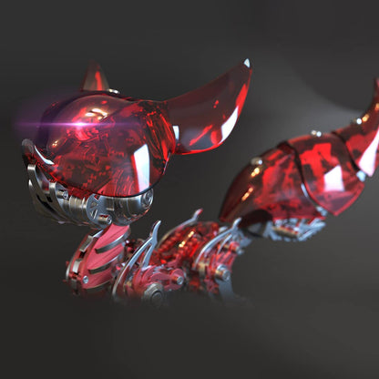 3D Steel Adjustable Mechanical Fox Metal Puzzle Model Kit