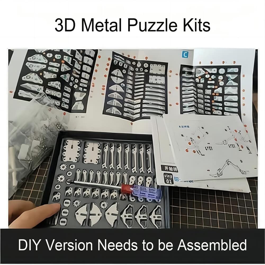 Mechanical Spider King 3D Metal Puzzle