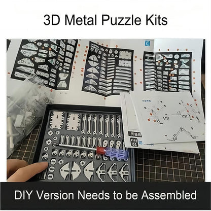 Mechanical Spider King 3D Metal Puzzle