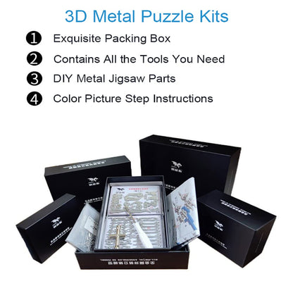 Mechanical Spider King 3D Metal Puzzle