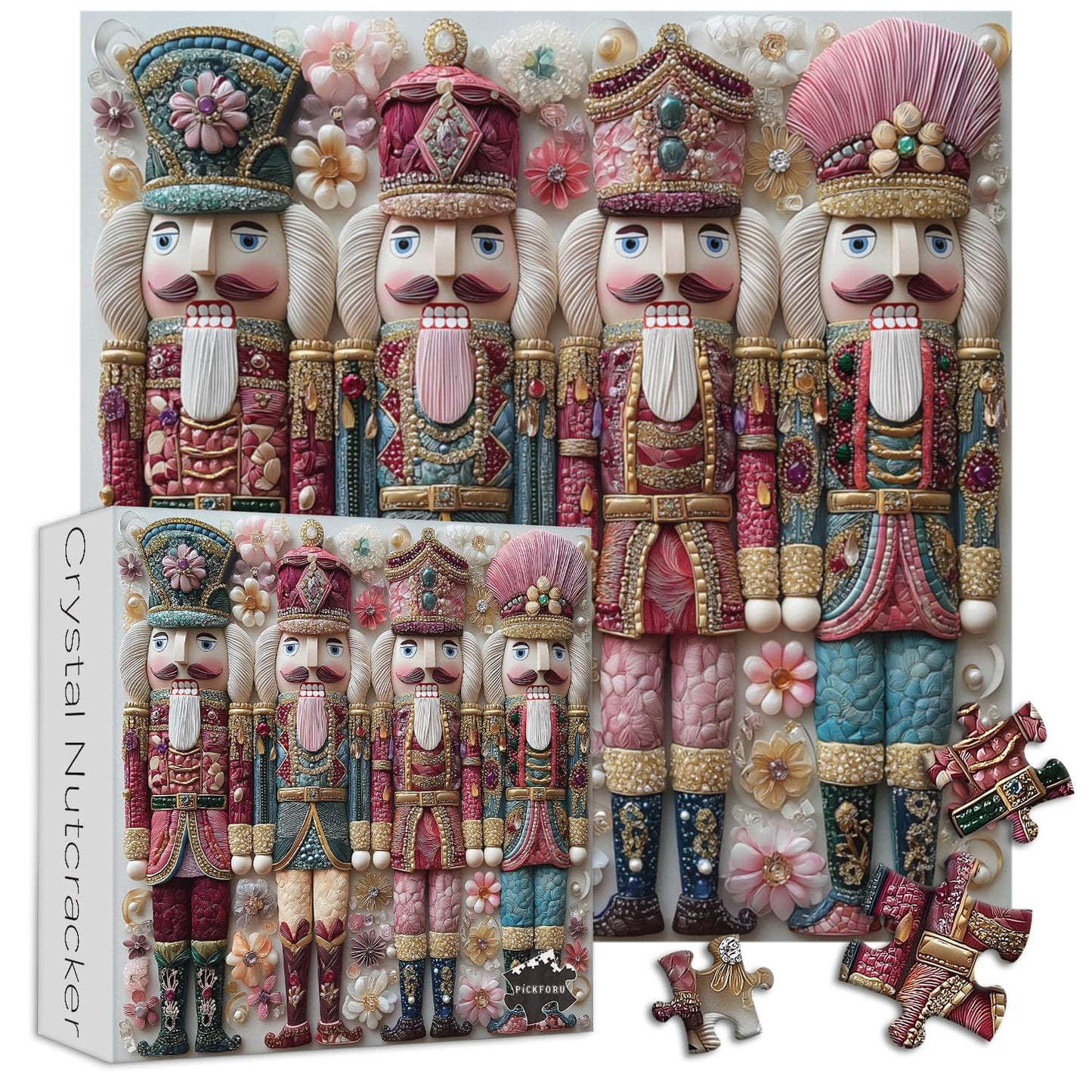 Crystal Nutcracker Puzzles for Adults 1000 Pieces