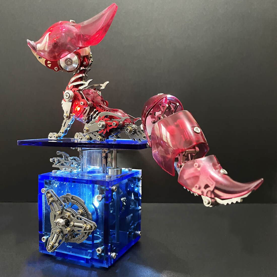 3D Steel Adjustable Mechanical Fox Metal Puzzle Model Kit