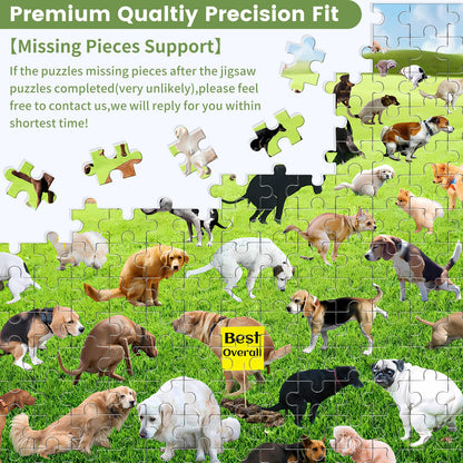 🎁Pooping Dog Jigsaw Puzzle 1000 Piece