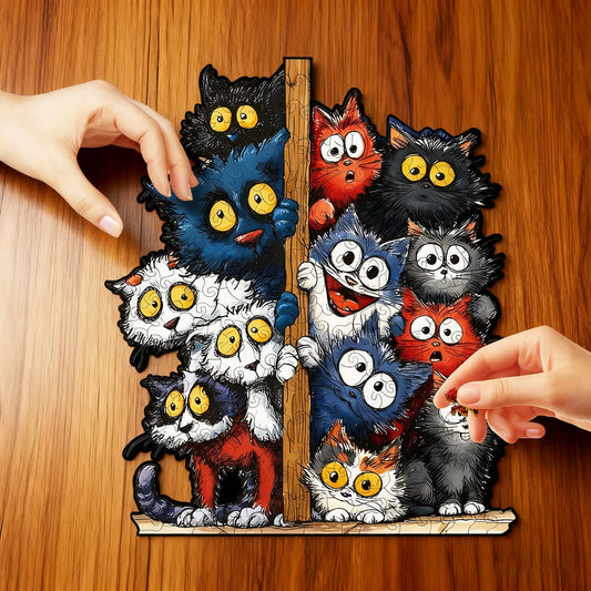 Kitty Wooden Jigsaw Puzzle